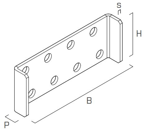 Пластина Lock Stop Holz Technic LOCKSTOP100 - схема