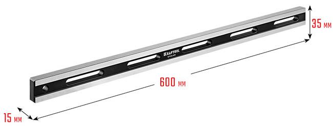 Линейка поверочная Etalon Kraftool 34277 - размеры