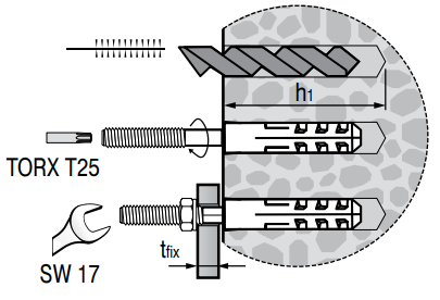 Крепление бойлера PWB200 - схема
