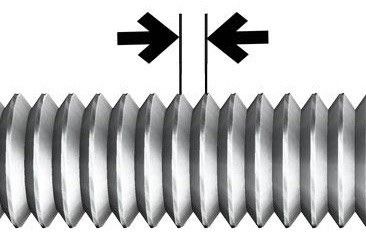 Шаг метрической резьбы - фото
