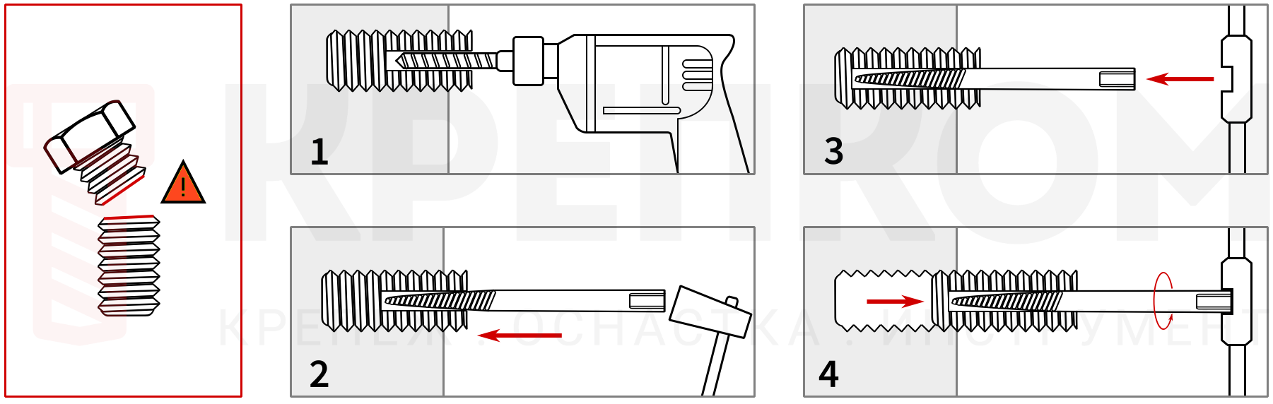 Пошаговый процесс работы экстрактором - изображение