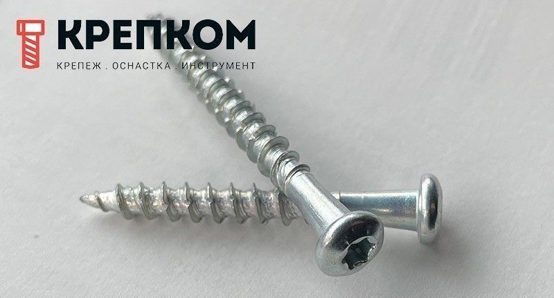 Саморез (шуруп) для перфорированного крепежа со шлицем TORX - фото