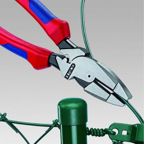 Плоскогубцы (клещи) 240 мм «Lineman’s Pliers» KNIPEX KN-0912240-применение