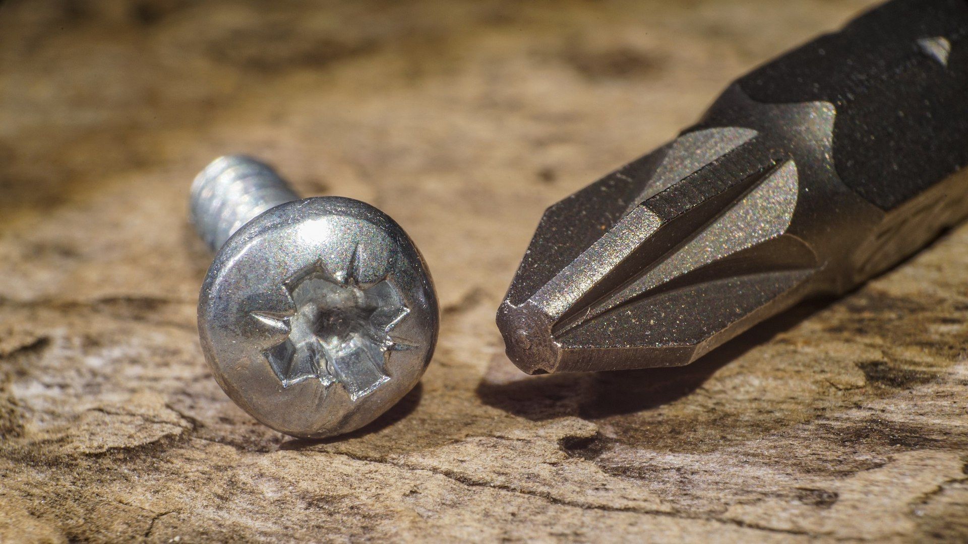 Саморез конструкционный WKCS с потайной головкой шлицем TORX, желтый цинк - фото