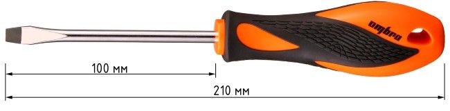 Отвертка SL6.5x100 Ombra BASIC 565100