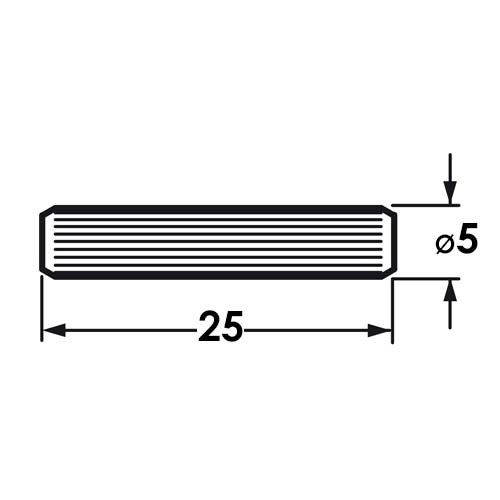 Шкант мебельный 5х25