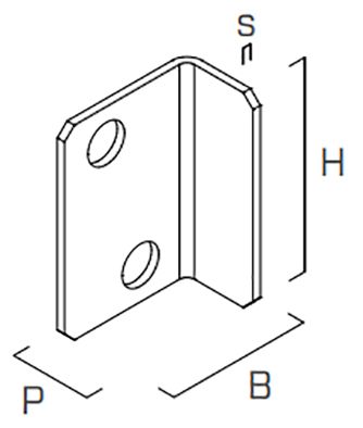 Пластина 26,5х38х15 Lock Stop Holz Technic LOCKSTOP7 - схема