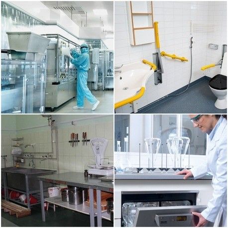 Область применения герметика Soudal Silirub Cleanroom