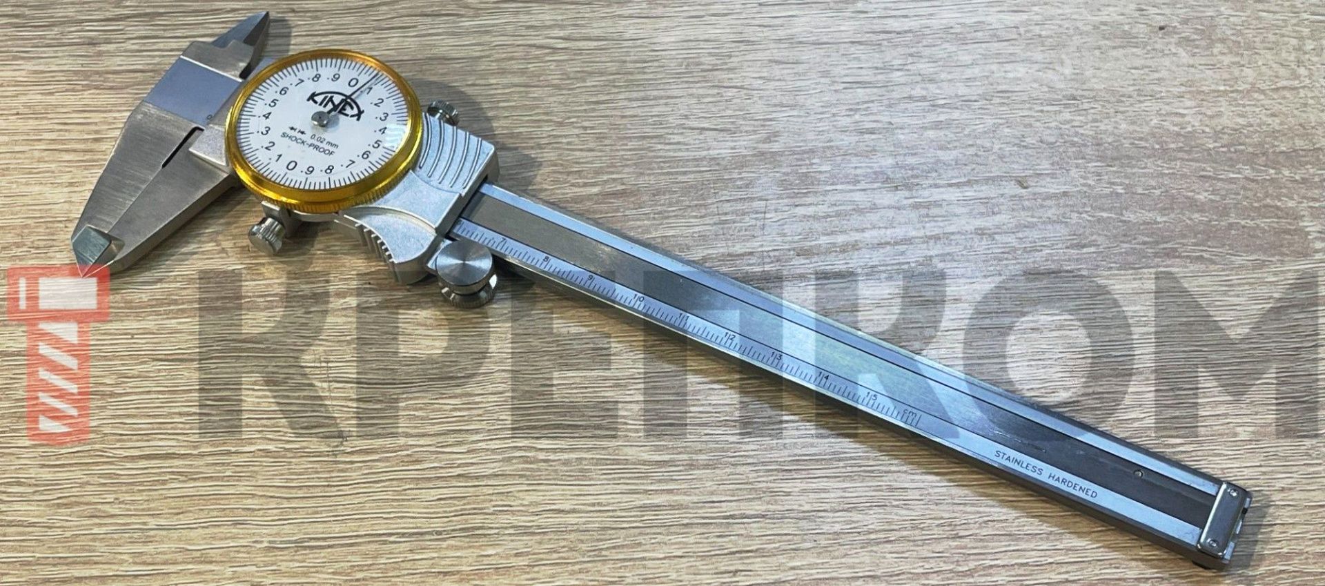 Штангенциркуль стрелочный ШЦК-1 0,02 мм DIN 862 Kinex - фото