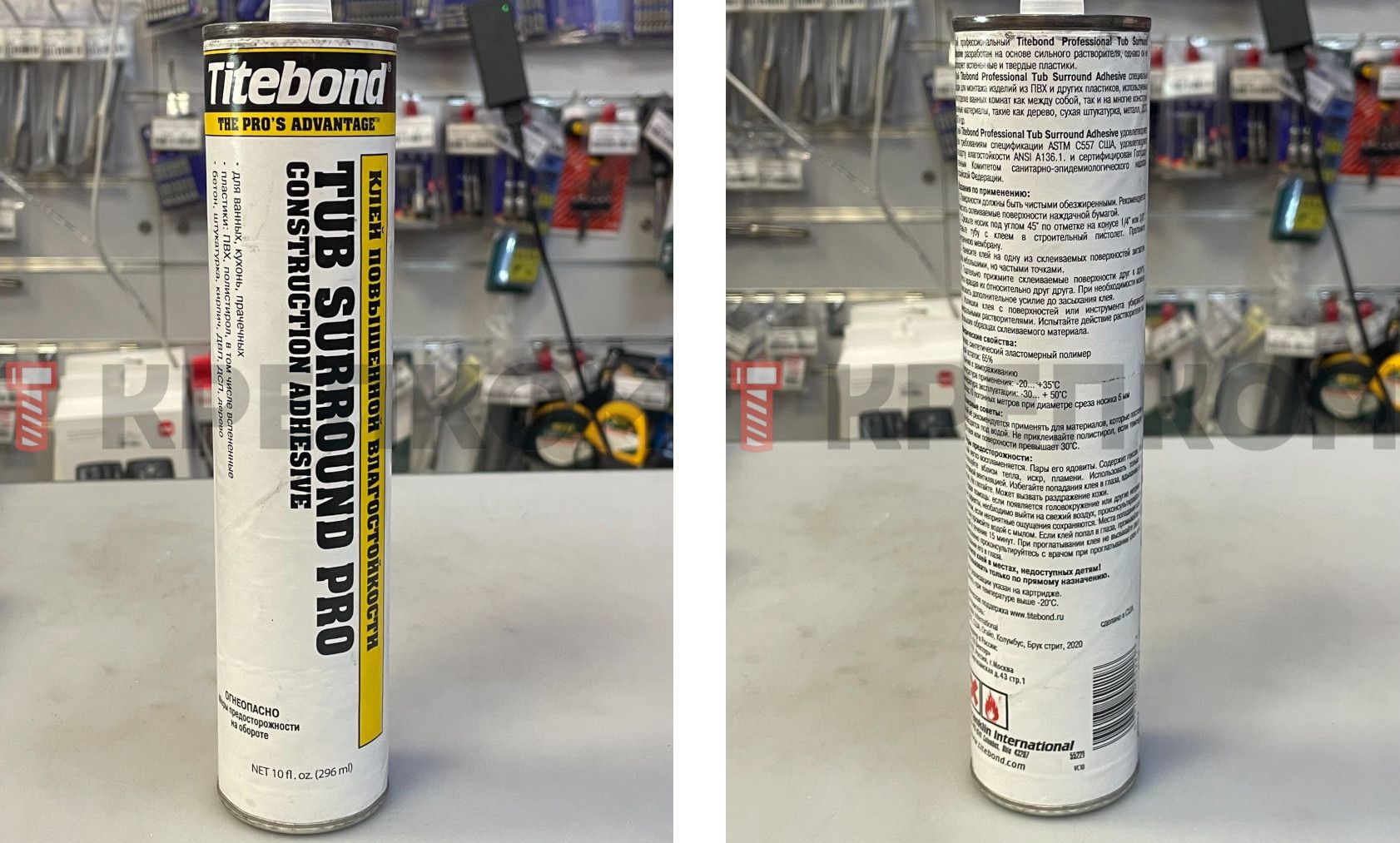Клей монтажный для ванных и пластика Titebond Tub Surraund - фото