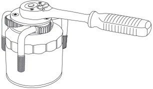 Съёмник масляных фильтров, применение