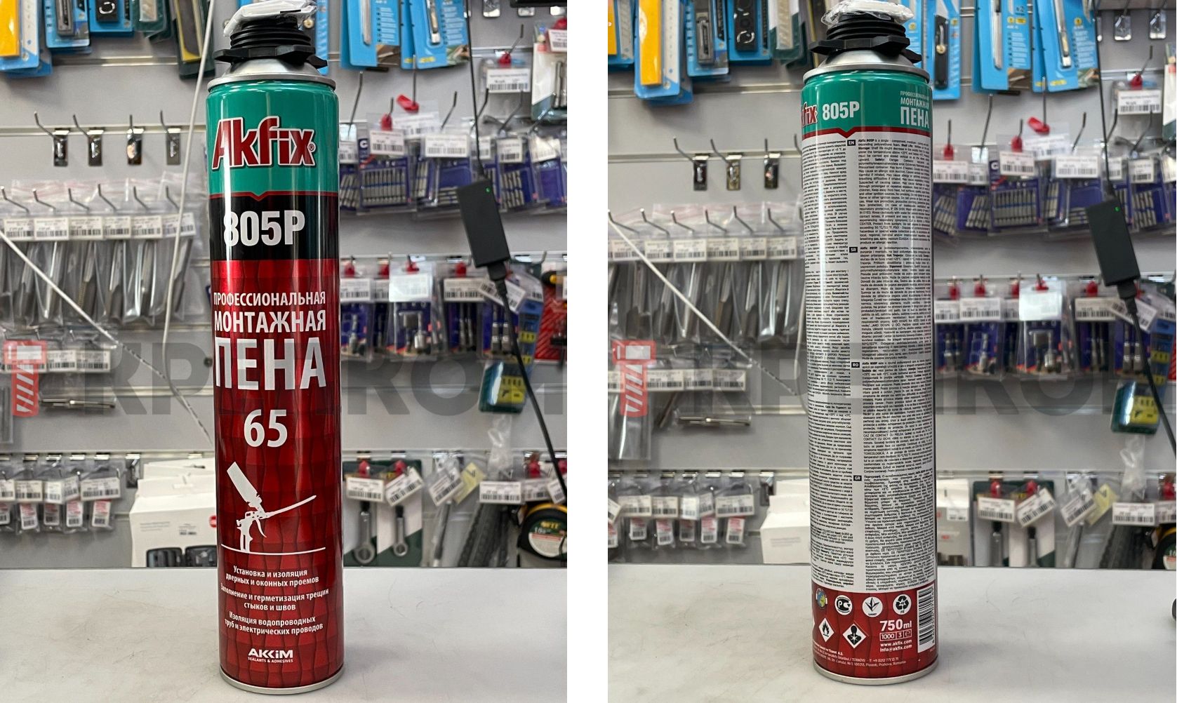 Профессиональная монтажная пена Akfix 805P FA001 - фото