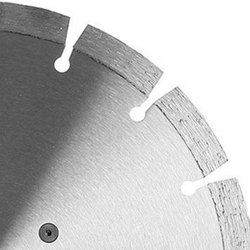 Диск алмазный с фланцем CNB 230 мм, тип А, Messer 01-15-235 - сегменты диска