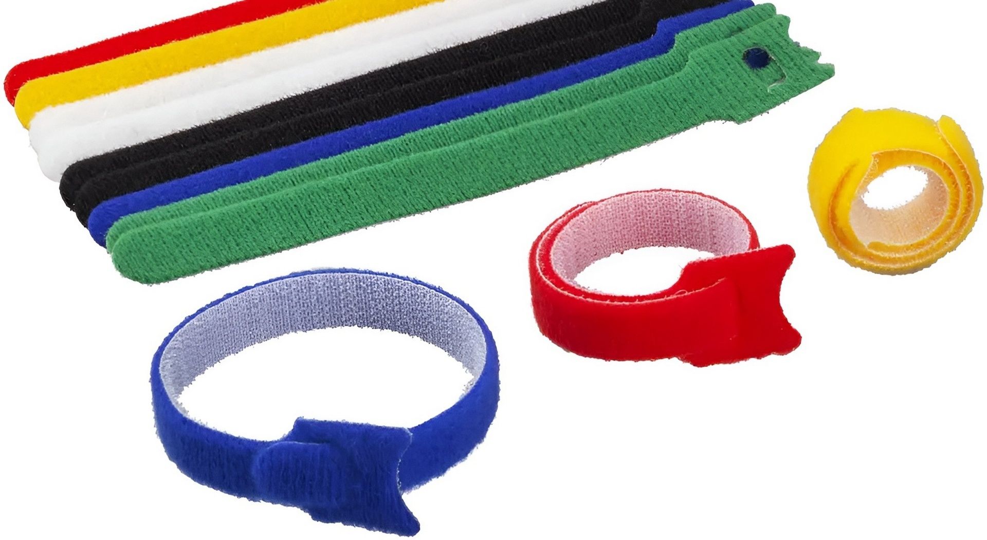 Кабельная стяжка-липучка - изображение