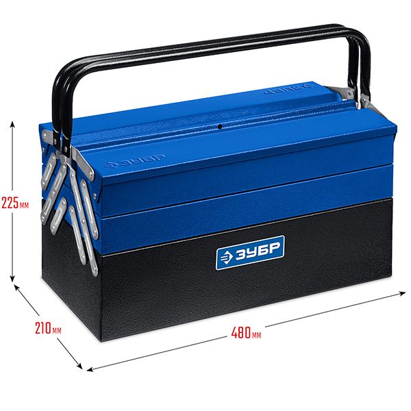 Ящик для инструментов раздвижной металлический ЯРУС Профессионал ЗУБР