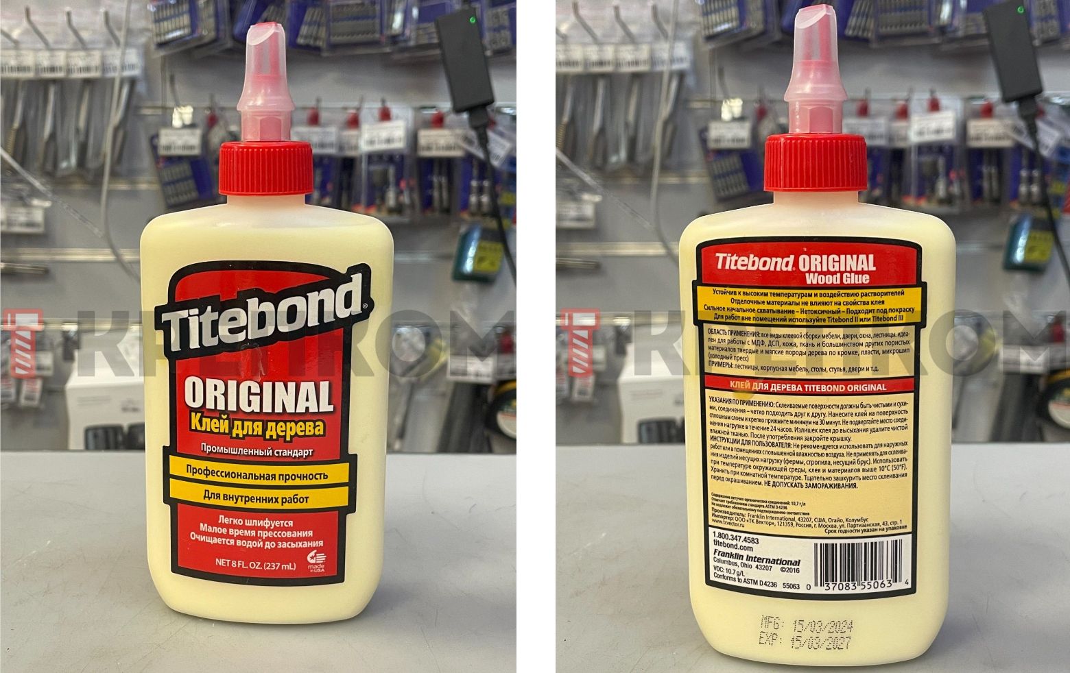 Клей столярный Titebond Original Wood Glue - фото