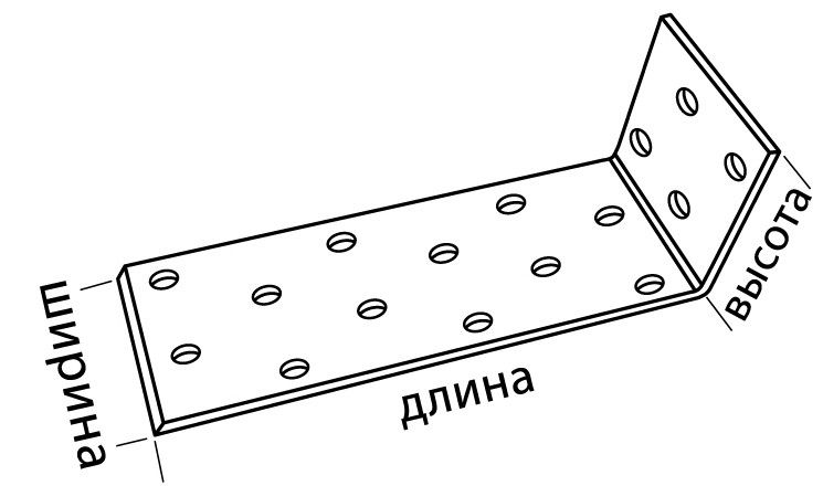 уголок анкерный схема