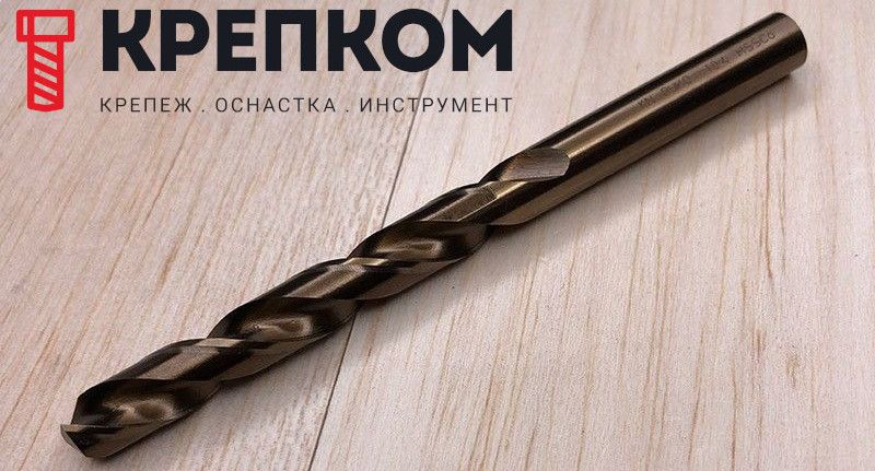 Сверло по металлу кобальтовое RUKO HSS-Co5 DIN 338 - фото