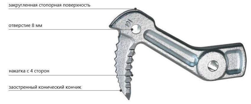 Крюк SKORPIOS - рисунок