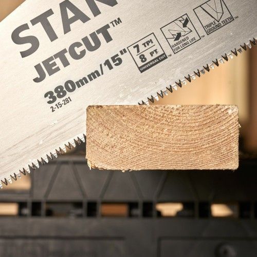 Ножовка по дереву 380 мм STANLEY Jet-Cut SP 2-15-281-конструкция