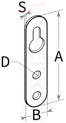 Подвеска бытовая ПТ - схема, чертеж