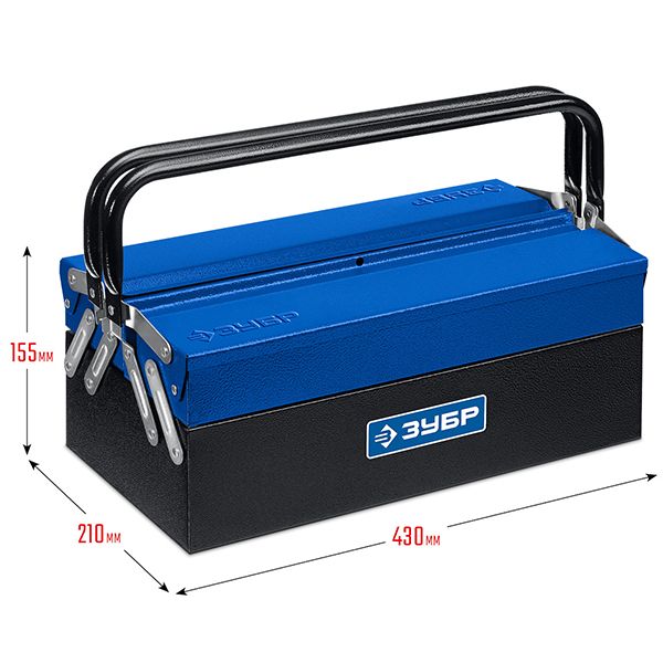 Ящик для инструментов раздвижной металлический ЯРУС Профессионал ЗУБР