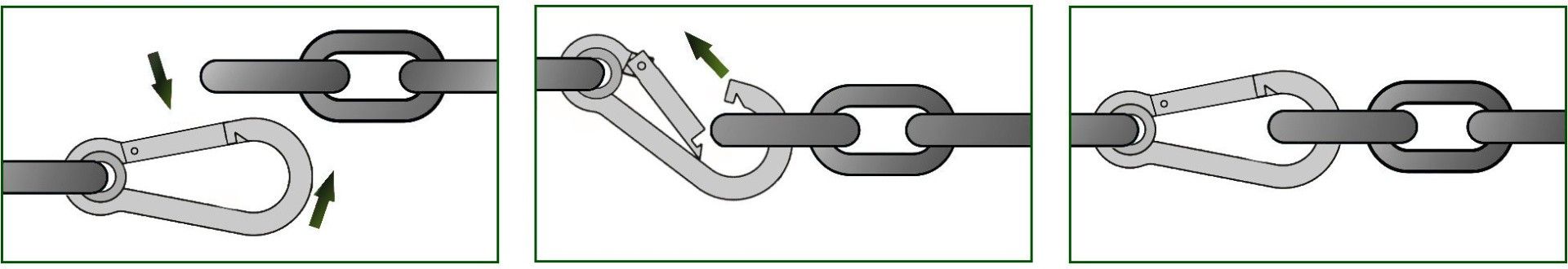карабин с проушиной М8250 установка