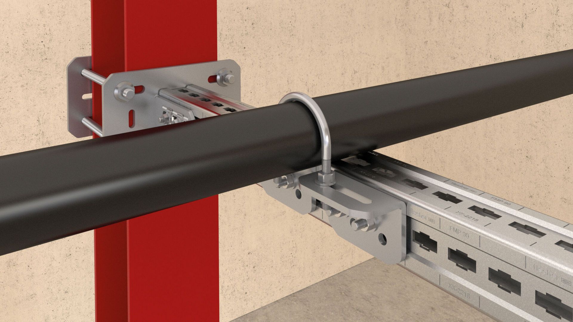 Пример использования болт-скобы - изображение