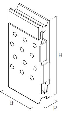 Пластина Lock T Mini Holz Technic - схема