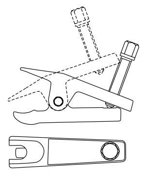 Схема размеров съёмника