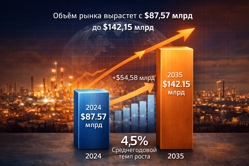 Среднегодовой темп роста составит 4,5%