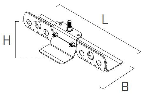 Крепление анкерное SIANKINT65 - схема