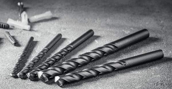 Набор сверл по бетону СИБИН, цилиндрический хвостовик - комплектация