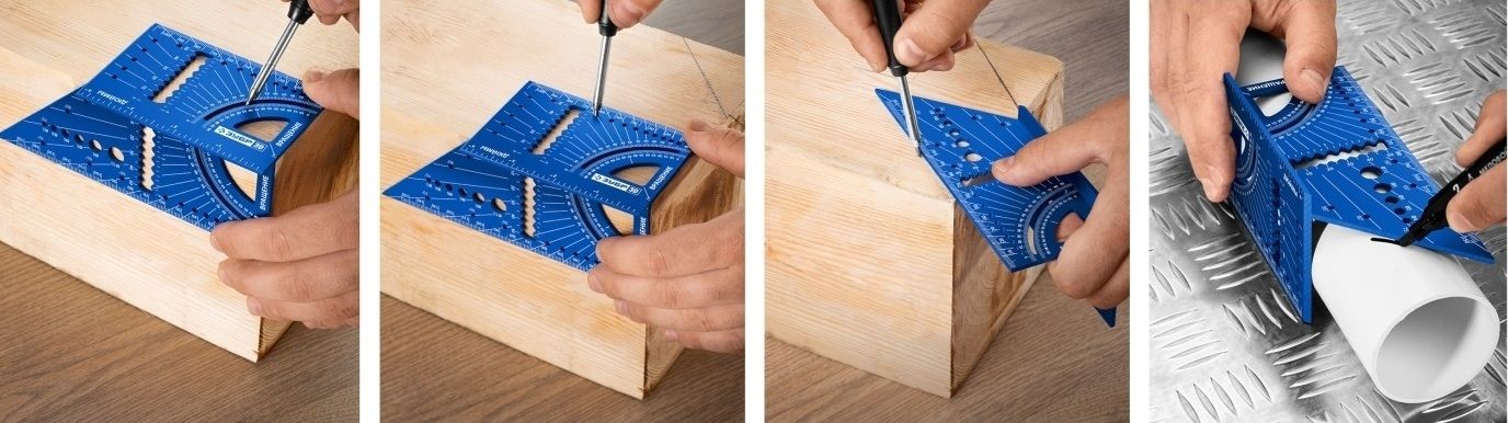 Функции угольника ЗУБР 34399. Ч2