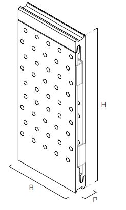 Пластина Lock T Midi Holz Technic - схема