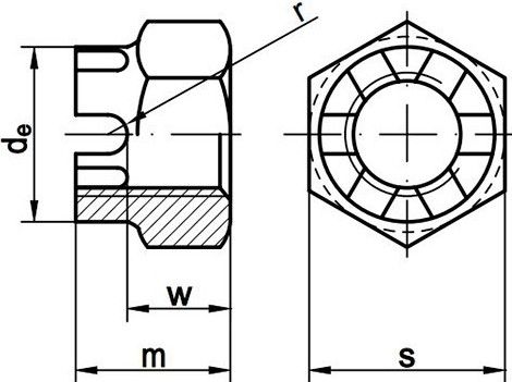 DIN 735 большие размеры