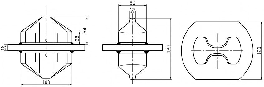 Конус штабелирующий одинарный SC-1A