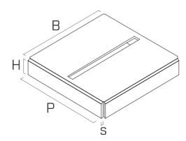 Плита Holz F70LIFT - схема