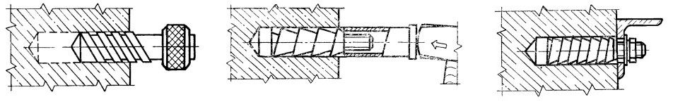 Болт самоанкерующийся распорный БСР ГОСТ 28778-90 - установка