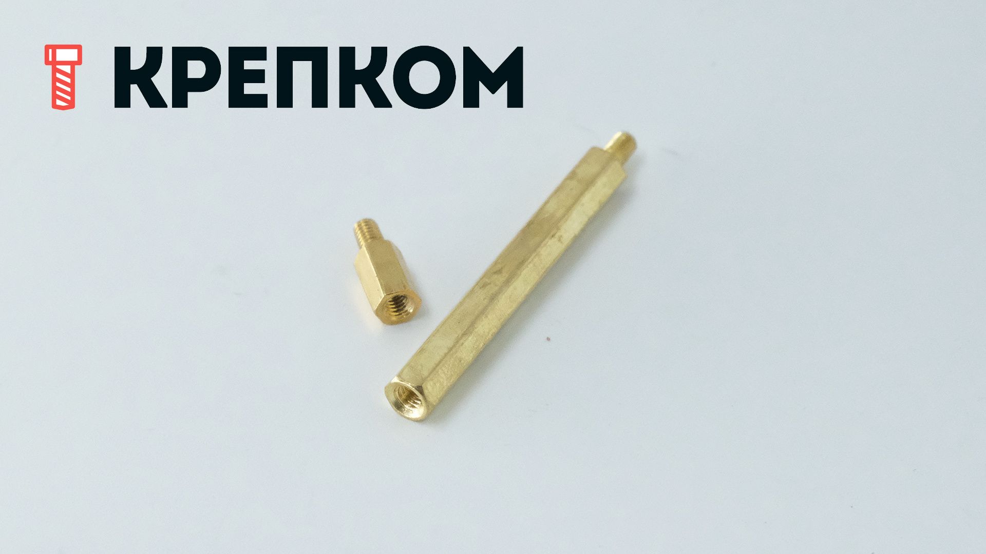 Латунная стойка для печатных плат шестигранная мама-папа (MF) PCHSN - фото