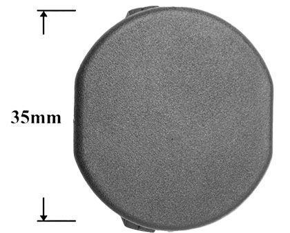 Автомобильная крепежная вставка-заглушка AS-1435 - размеры