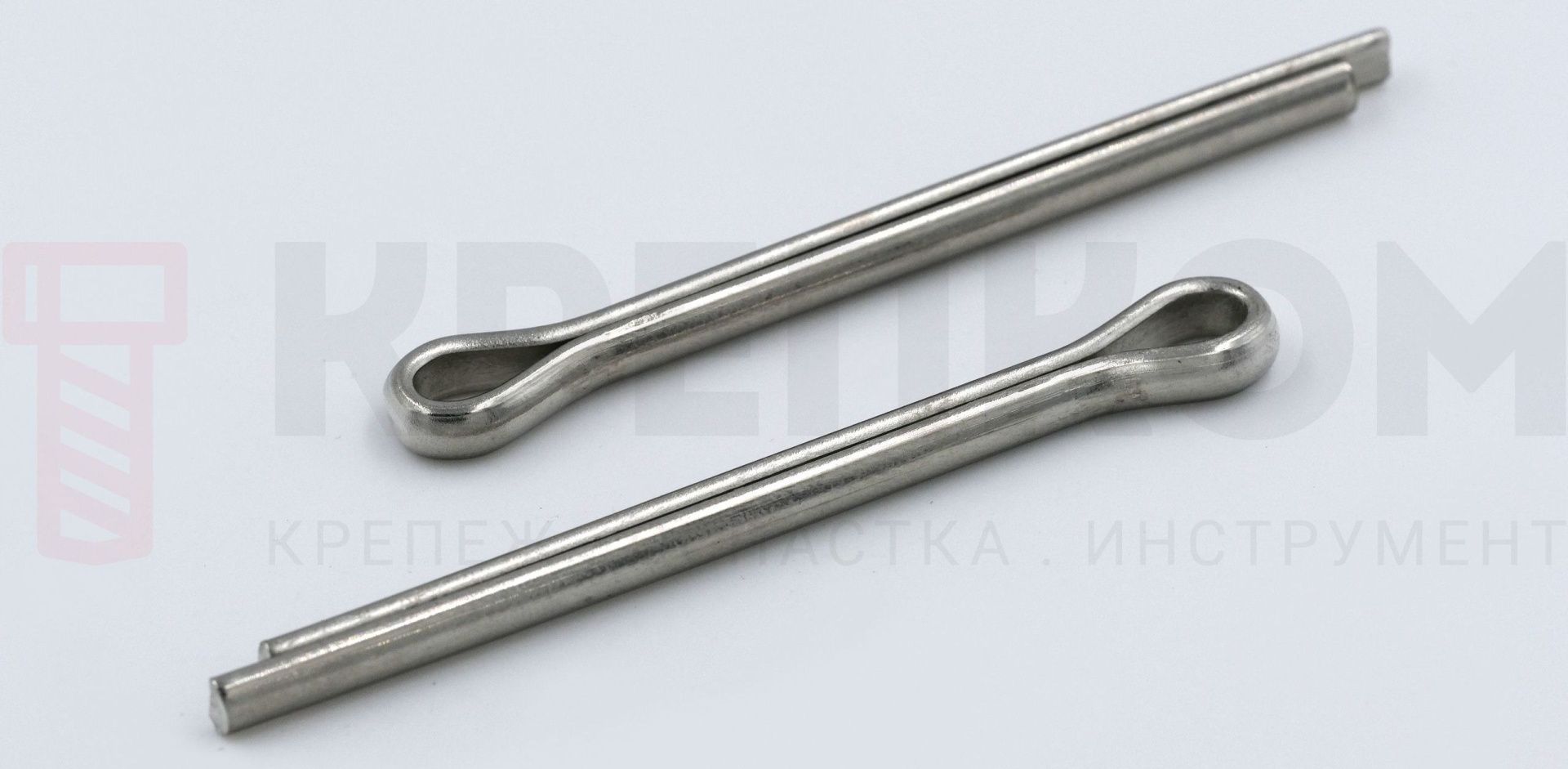Шплинт разводной DIN 94 из нержавеющей стали А2 - фото
