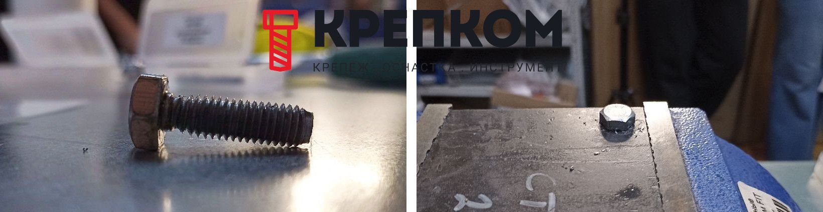 Оцинкованный болт класса прочности 8.8 - фото-коллаж