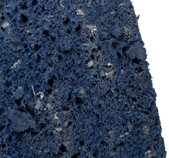 Барабан для сатинирования 90х100 посадка 19 мм резиновый с синтетическими алмазами Messer 11-57-026 - рабочая часть