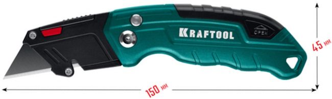 Нож Kraftool 09242 размеры