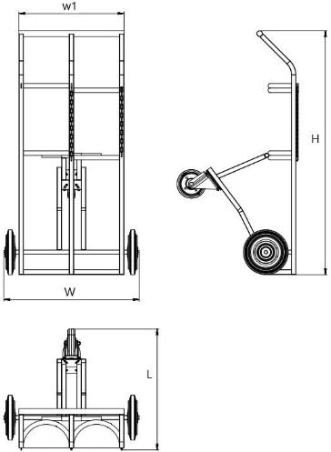 Тележка ГБ-2 схема