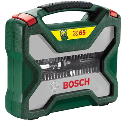 Набор бит и торцовочных ключей Bosch X-Line Titanium 65 предметов (2607019328)