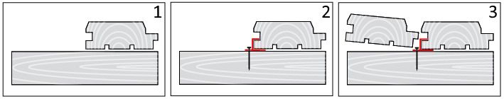 Кляймер ЗУБР - монтаж