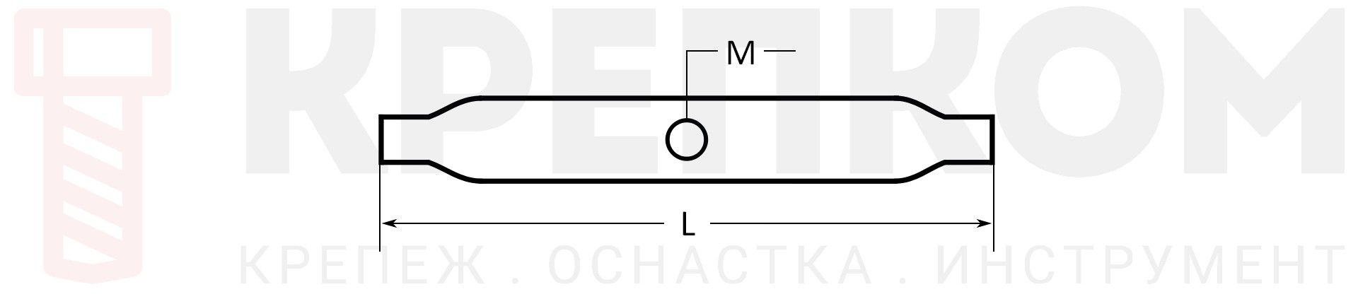 Корпус талрепа оцинкованный - схема