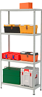 Стеллаж металлический до 145 кг, 4 полки Металл-завод СТФ 1044-2,5 2500х1000х400 мм